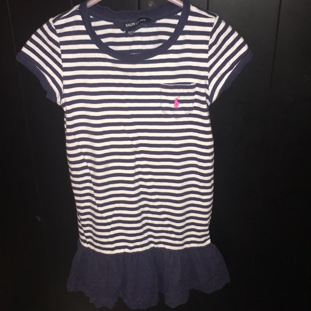 RALPH LAUREN, GIRLS SIZE 4 SLEEVELESS DRESS